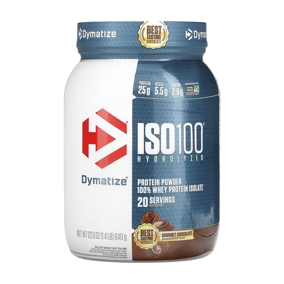 Whey Iso 100 Hydrolyzed 640g - Dymatize