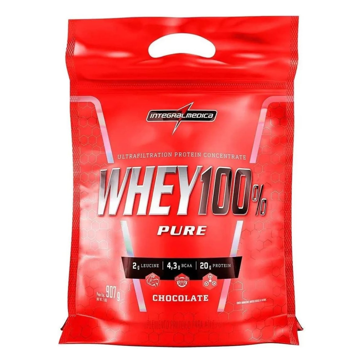 Whey 100% Pure (907g) Integral Médica