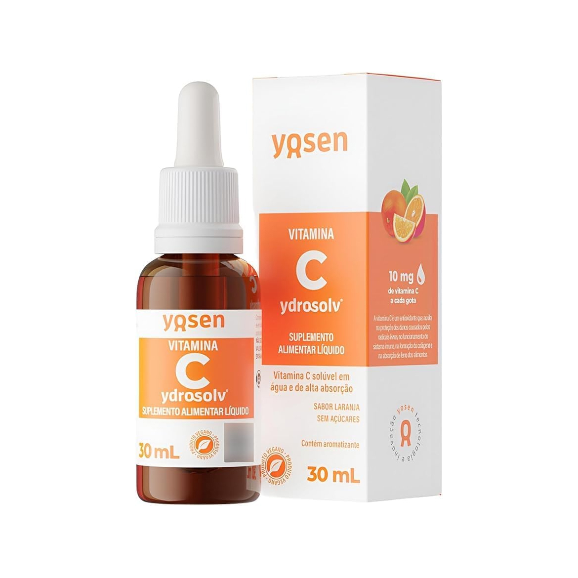 Suplemento Alimentar Líquido Vitamina C 30ml - Yosen