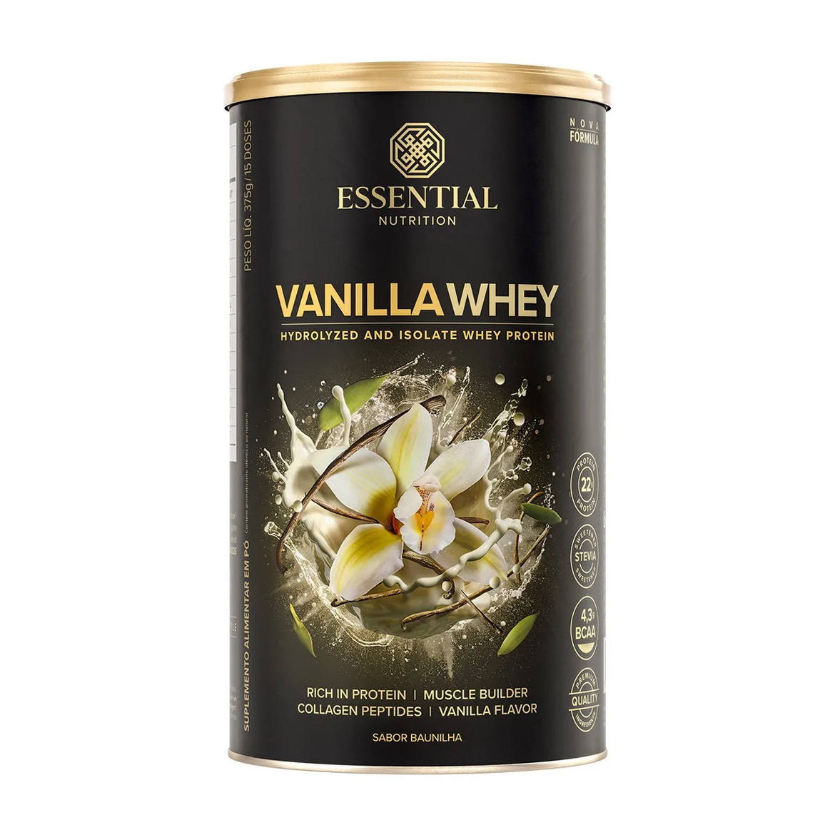 Vanilla Whey Protein 375g Nova Formula - Essential Nutrition