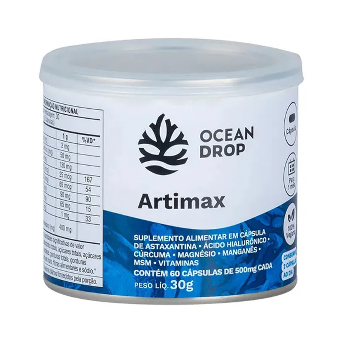 Artimax 60 Caps 500mg - Ocean Drop