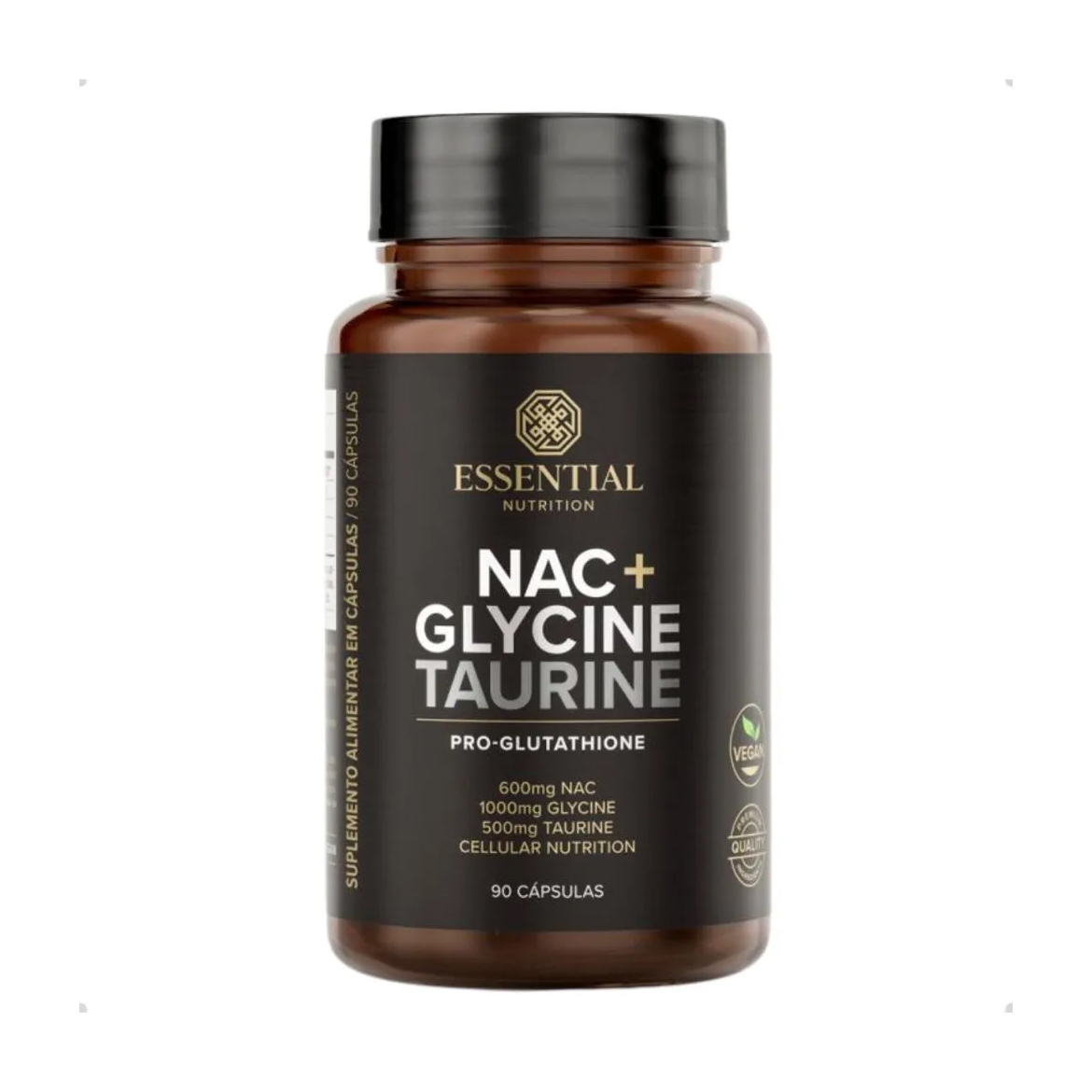 Nac + Glycine E Taurine 90 Caps - Essential Nutrition