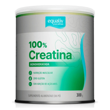 Creatina 100% Monohidratada Equaliv 300g