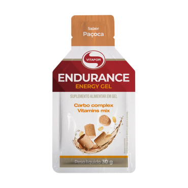 Sachê Endurance Energy Gel 30g Paçoca - Vitafor