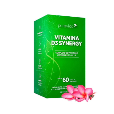Vitamina d3 Synergy 60Caps - 